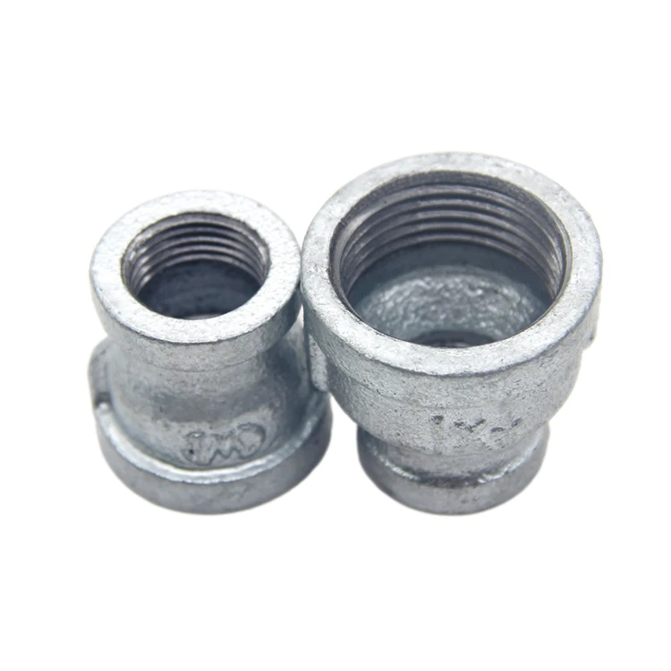 Beaded reducer socket pipe fitting malleable iron pipe fitting china reducer fitting socket