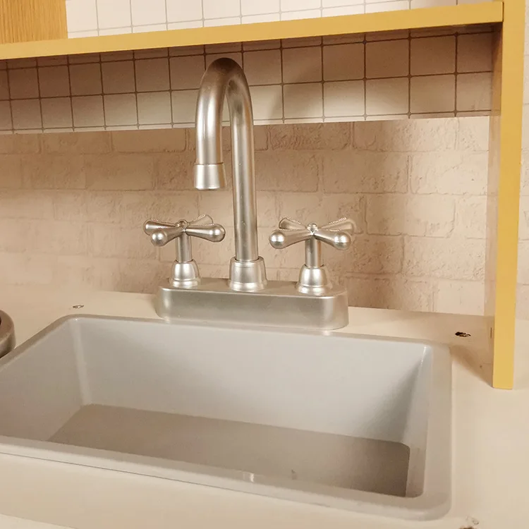 2022 Hot Selling Pretend Play kitchen wood accessories Toy Wooden Kids Big Kitchen Set Toy Child Kitchen Toys