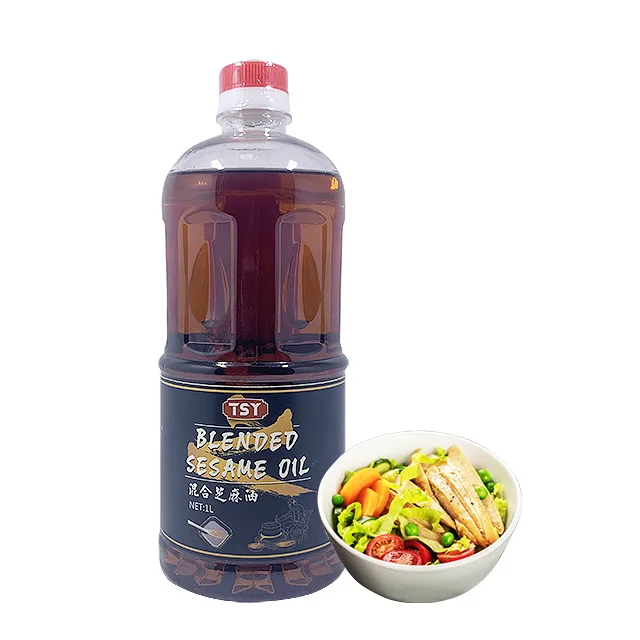 
 Производитель OEM, китайский хороший вкус, 1 л Смешанное кунжутное масло  