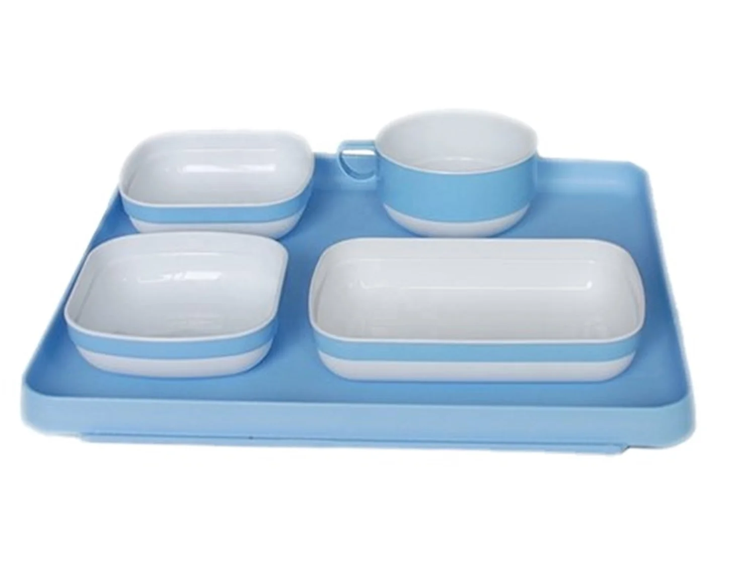 Plastic Meal Container Wholesale Price White Plastic Korean Crockery Tableware for Restaurant