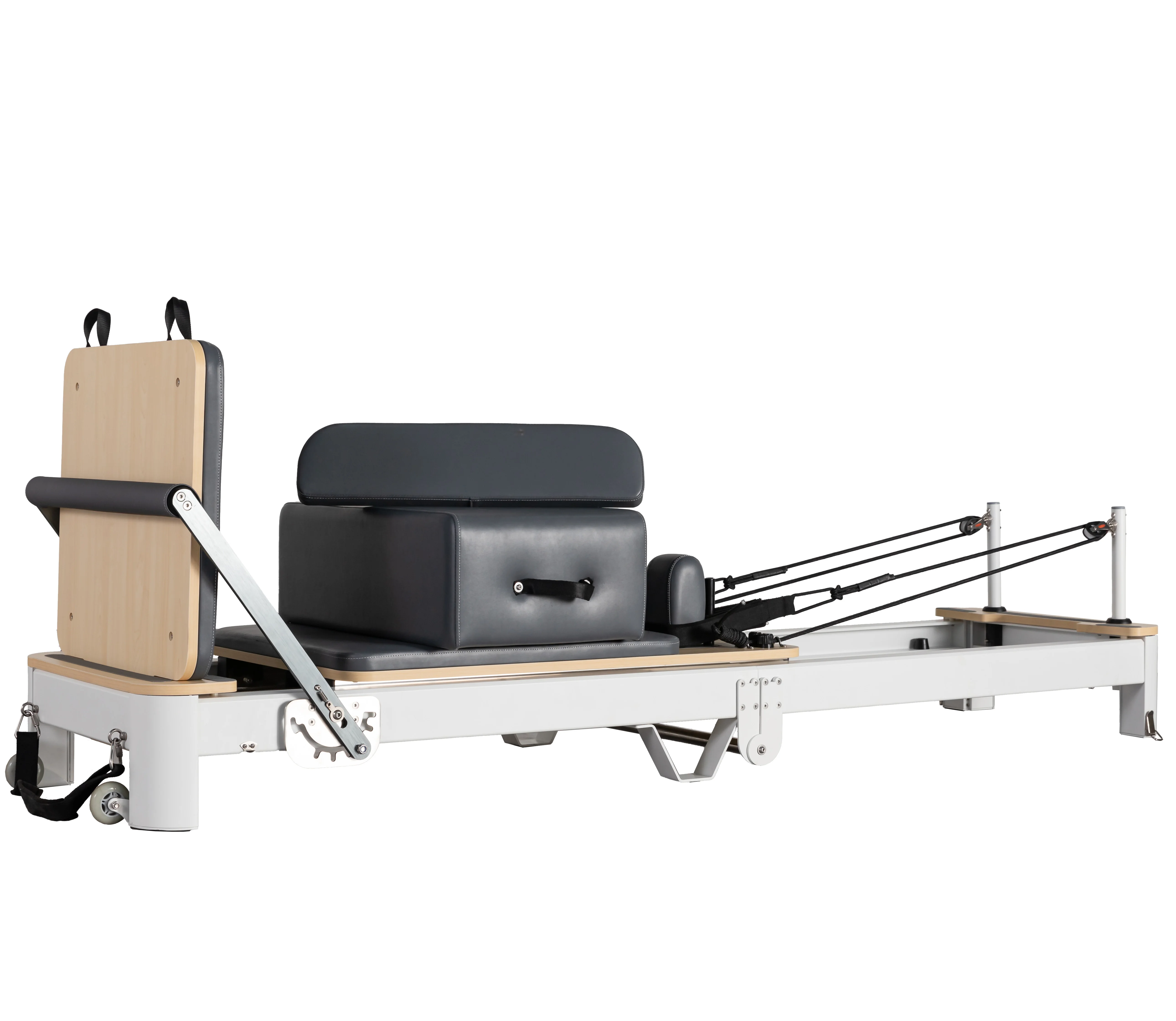 OCHI New stock arrival folding reformer pilates pilates reformer white korea pilates reformer balanced equipment for sale