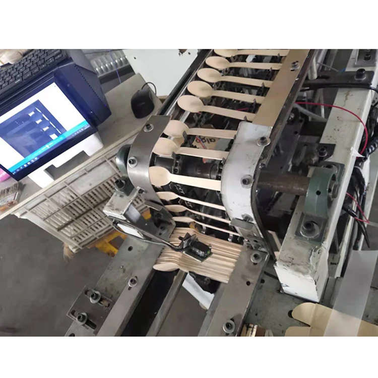 Китайские деревянные машины для изготовления ложек для мороженого/производственная линия для изготовления Одноразовой Деревянной Посуды