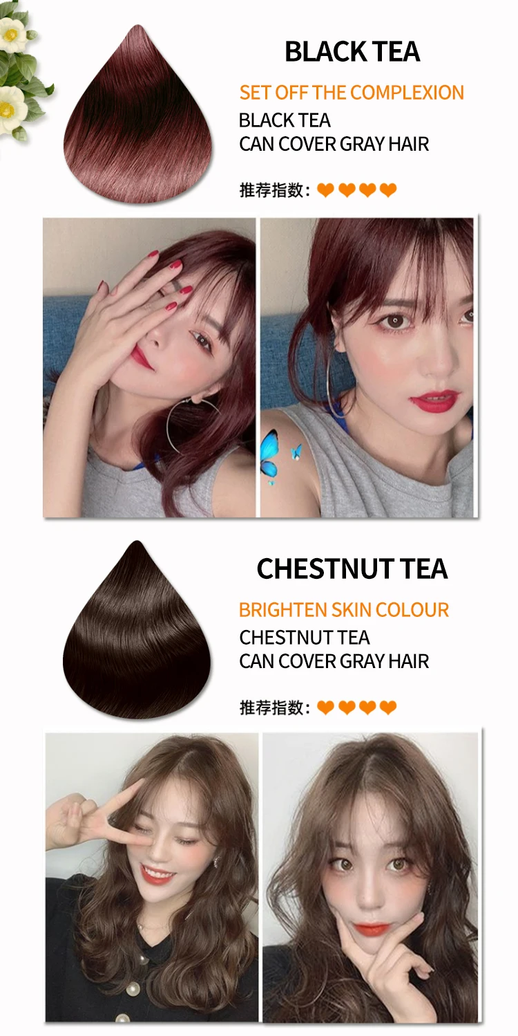 
Wholesale man women easy diy home use foam hair coloring comb magic brown black hair dye color comb 