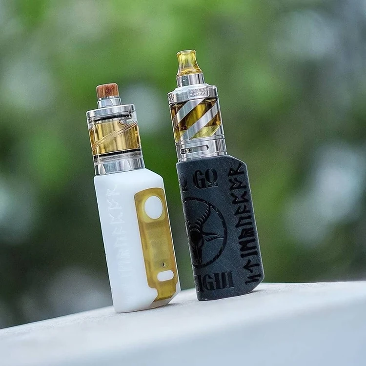 Variable voltage mini vaper box 510 thread dna chip 40W vape cartridge mods