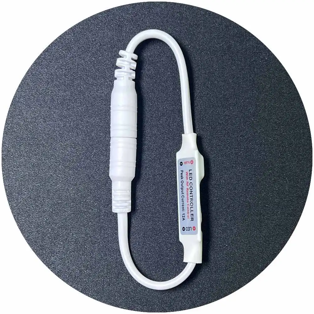 Mini DC12V 24 Key Led Strip Music RGB RGBW Wifi Light Special-purpose plug Wireless Remote Controller Dimmer For LED Strip Light