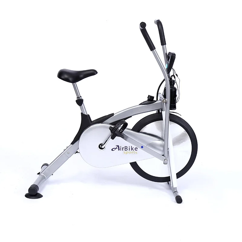 Air Bike AB801 Delux Exercise Cycle With Electronic Meter Exercise Cycle with Moving Handles for Weight Loss at Home