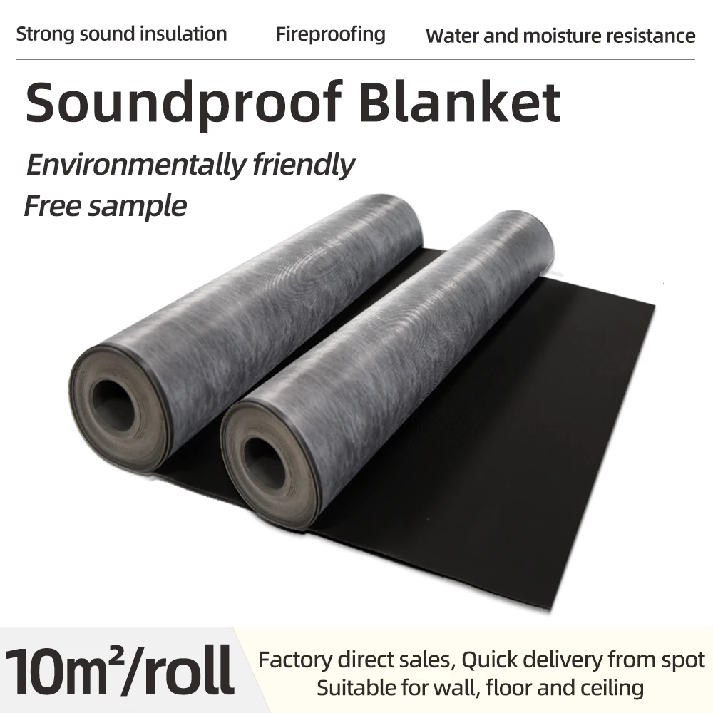 Acoustic Blanket soundproofing Absorption Blanket material for wall building sound insulation