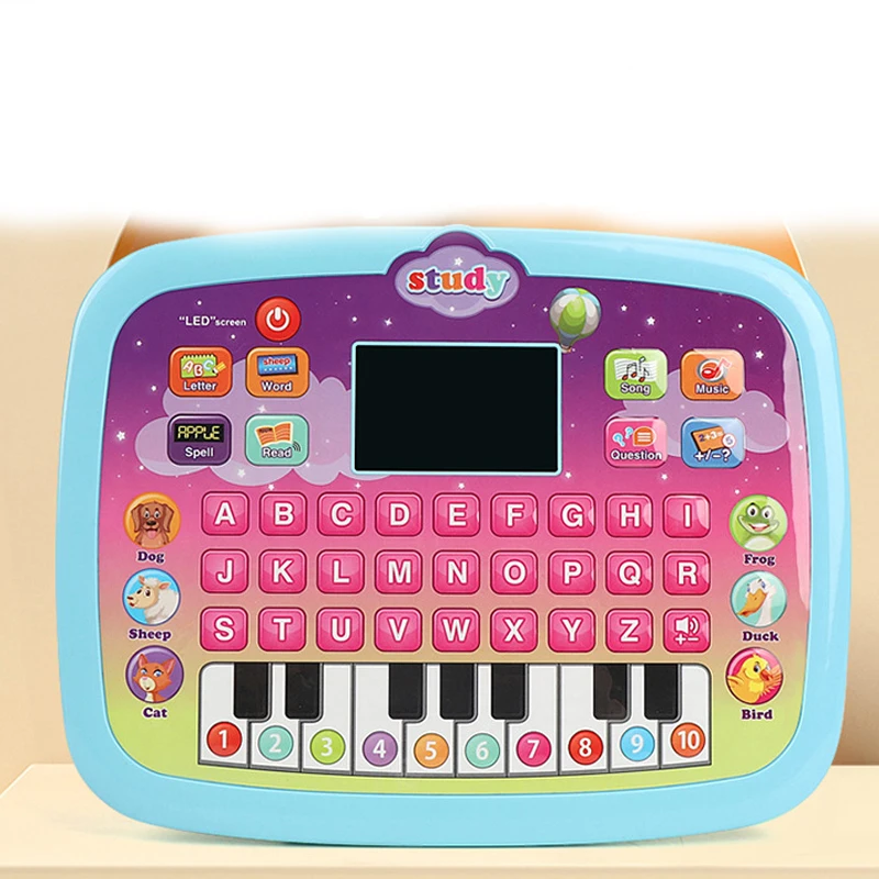 Baby education intelligent led screen toys smart machine kids learning tablet