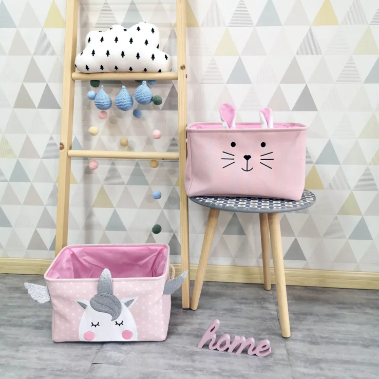 
New Arrival Cat Toy Basket Holder Unicorn For Kids 
