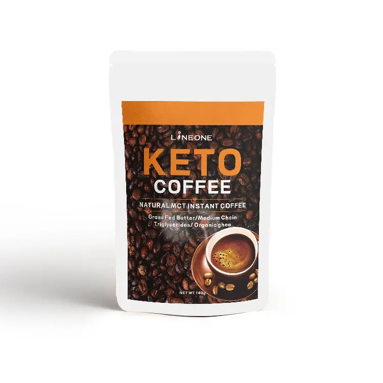 Factory Supply Wholesale Private labels Natural Instant KETO & MCTS coffee tea espresso supplies natural mctinstant coffee