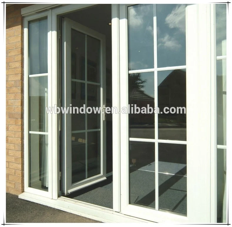 2024 Hot Sale Factory price UPVC/PVC Double Glazed French Casement Door