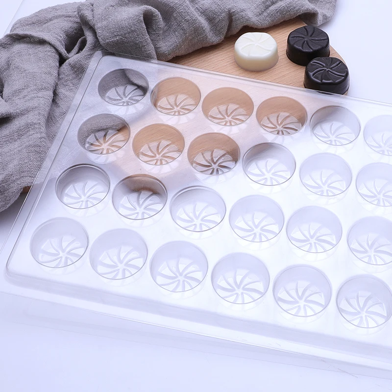 Custom design 3D plastic candy or chocolate mold