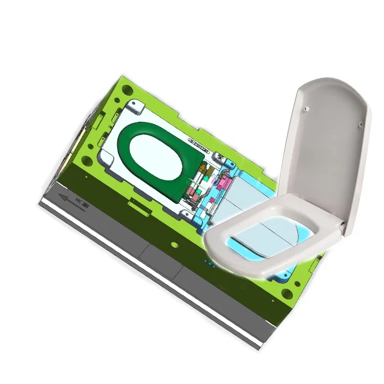 Wholesale Soft Close High Quality Wall Hung Toilet Replacement Lid Strong Durable Toilet Seat Cover Mould For Cersanit Toilet