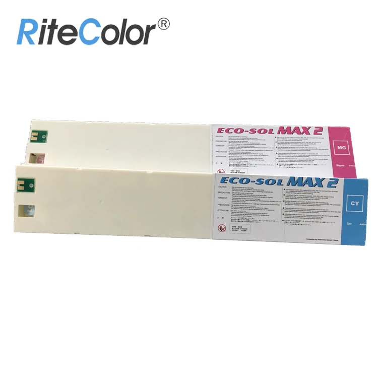  440 мл DX7 чернила Eco Sol Max 2 для Roland не наносящих вред RF-640 / VS-640i