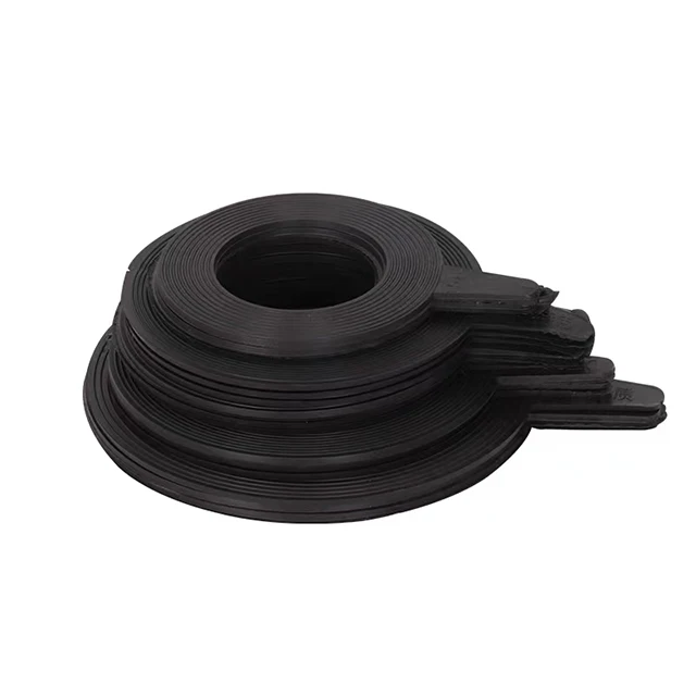 Non-standard custom water corrugated flange ring seal durable FKM rubber gasket epdm silicone rubber gasket