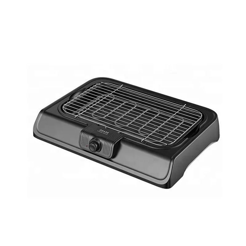 Hot-sale Smokeless rotating bbq grill Indoor Electric BBQ Grill 2000W Power with CE/GS LFGB Dgccrf DM258 [EN]