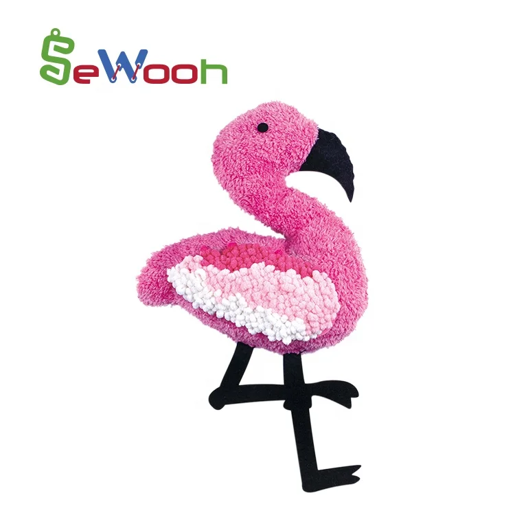 Набор для творчества от производителя, Детские художественные изделия, Набор для творчества из ткани с фламинго для детей