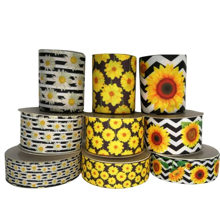 Grosgrain Ribbon Printed Character Ribbon Ready to Ship 3 Inch Double Face RIBBONS for DIY Bows Eco-friendly Support