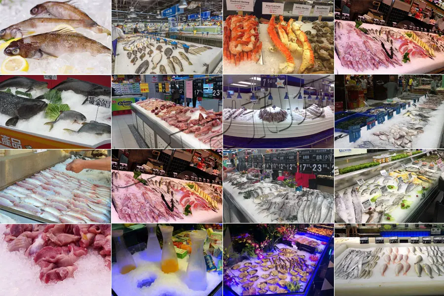 Flake Ice Machine 1 2 3 5T 10 Ton 15 20 30 40 Tons Commercial Industrial Flake Ice Making Machine Factory Low Price Ice Maker