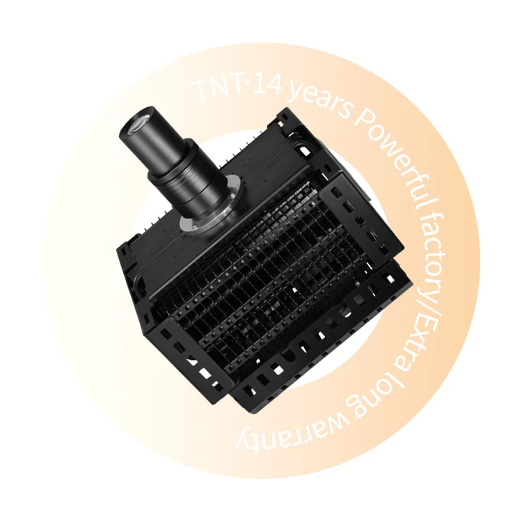 TNT Customized 150W Radiator Safety Gobo Projector Outdoor Use Static Logo Projector LED IP65 ROHS Certified Advertising No Fans