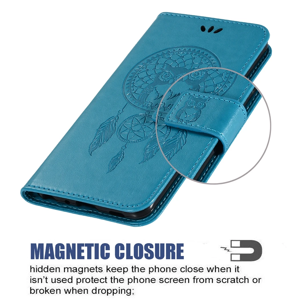 Wallet Card TPU Flip Cover For Google Pixel 6 PRO 4A 4 3A 3 2 XL Wind Chimes Owl PU Leather For Nokia G300 8.3 5.4 2.4 3.4 Case