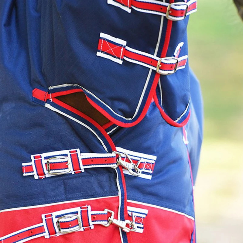 High Quality Polyester Fleece Turnout Horse Winter Rugs Waterproof Oxford Horse Blanket Combo