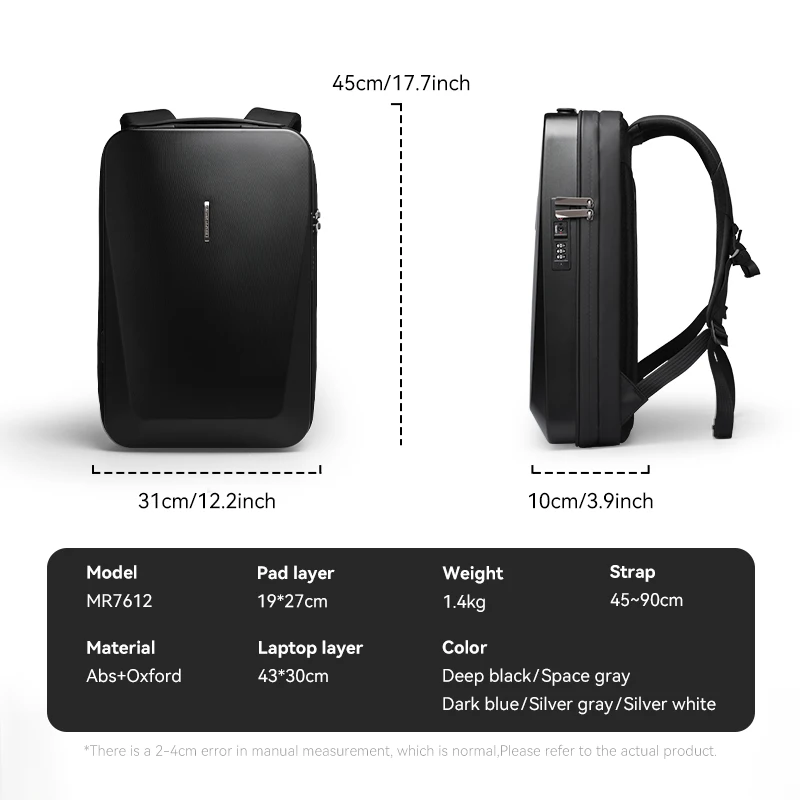 Mark Ryden Factory hot sale laptop backpack cycling sports shoulder bag password lock anti-theft backpacks F_MR7612-B