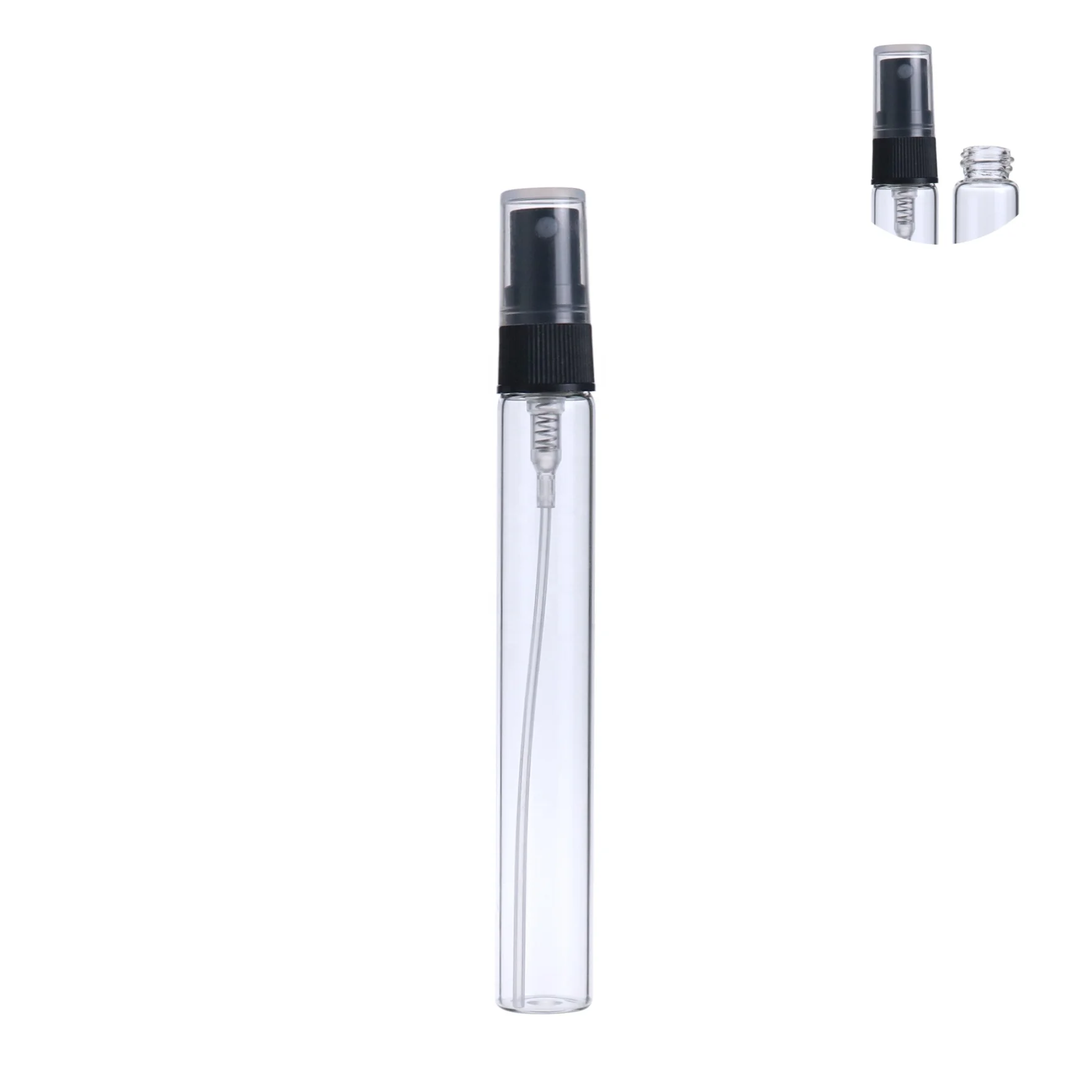 hot sale sample 5ml 10ml perfume glass bottle for tester