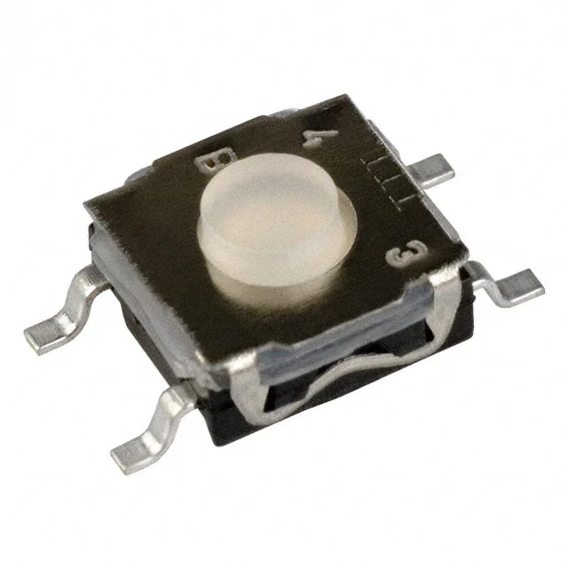 KSC221GLFS LFS Waterproof Switch Tactile SMT 6.2*6.2*3.5 Tactile Switch SPST-NO Top Actuated Surface Mount