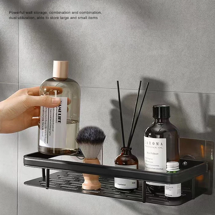 JAYA Toilet furniture hardware sticker rack punch suction cup toilet washstand wall hanging supplies  bathroom storage shelf