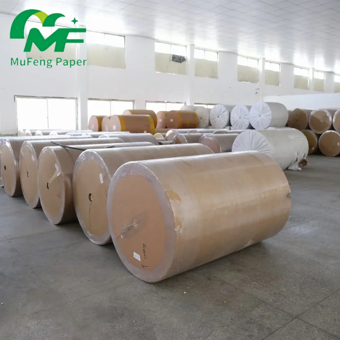 Thermal Paper Jumbo Roll 35gsm to 80 Gsm Raw Material 400mm/640mm/790mm/795mm Width