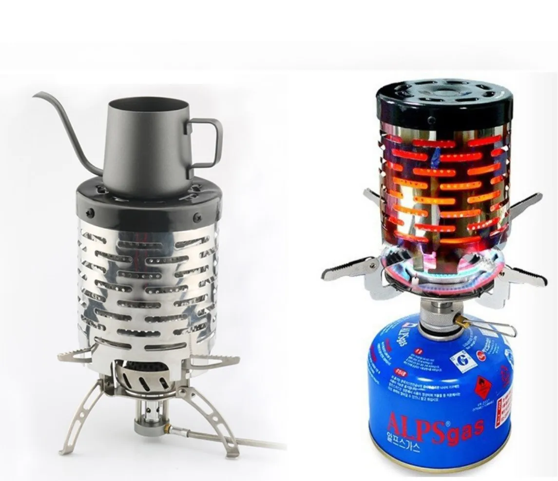 Outdoor Mini Stove Camping Tent Heating Equipment Portable Autumn and Winter Stainless Steel Heater
