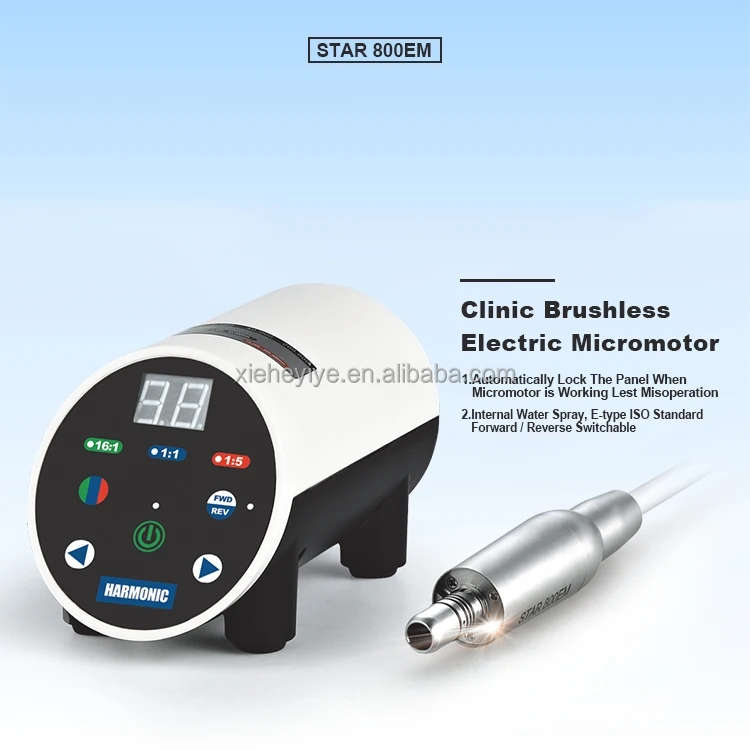Made in China Professional manufacturer cheap price Electric Brushless MicroMotor Fiber Optic Handpiece With Led System
