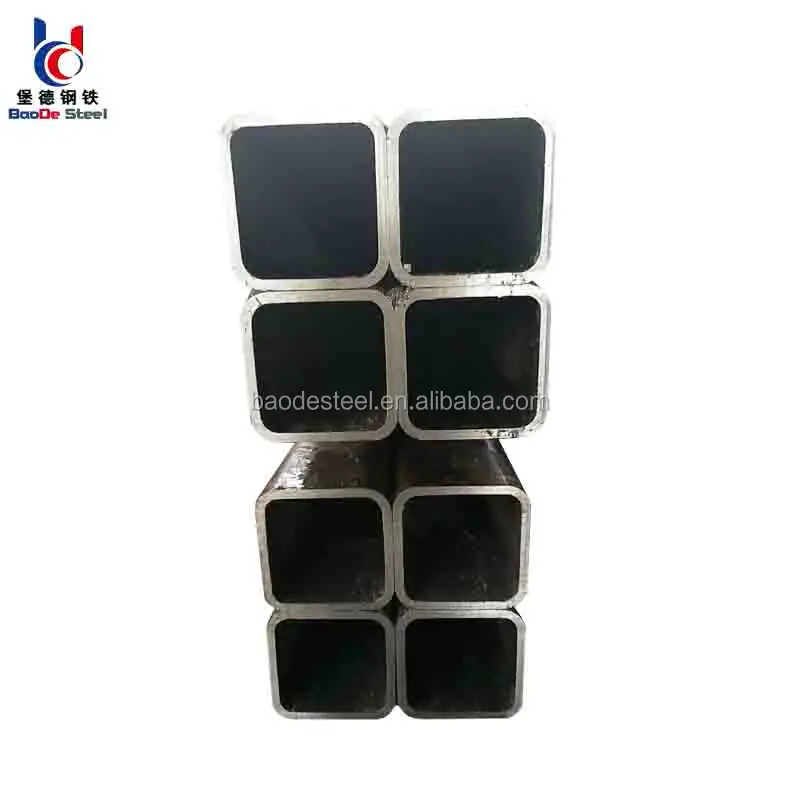 19*19-800*800 ASTM  Steel A53 GR.B Square Tube SHS Used For Curtain Wall