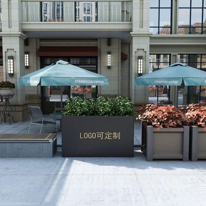 customized large metal indoor plant flower pots planters