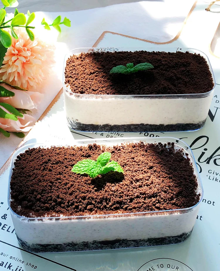 tasty cake  Packaging Box factory cost Cut Piece White Pastry Baking