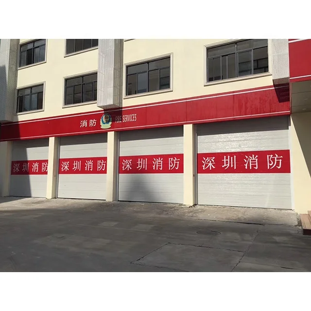 Hot Selling Automatic Overhead Sectional Doors Steel Garage Door