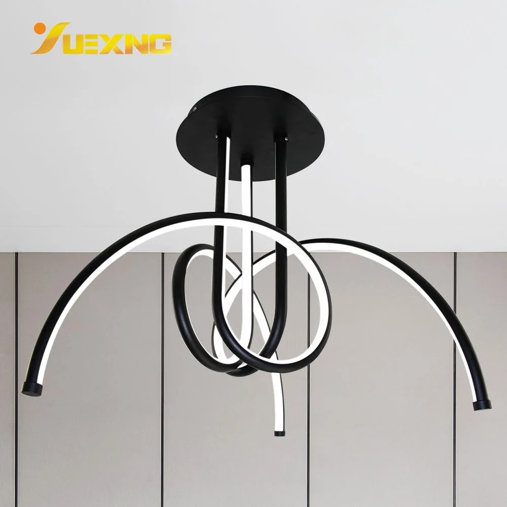 SMD Europe Modern Line Decorative Ceiling Lamp 52W Luminaire Led Ceiling Light