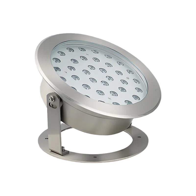 Stainless Steel IP68 LED Underwater Lights 18W 24W 36W White Emitting Swimming Pools Landscape Outdoor Waterproof DC/AC12-24V