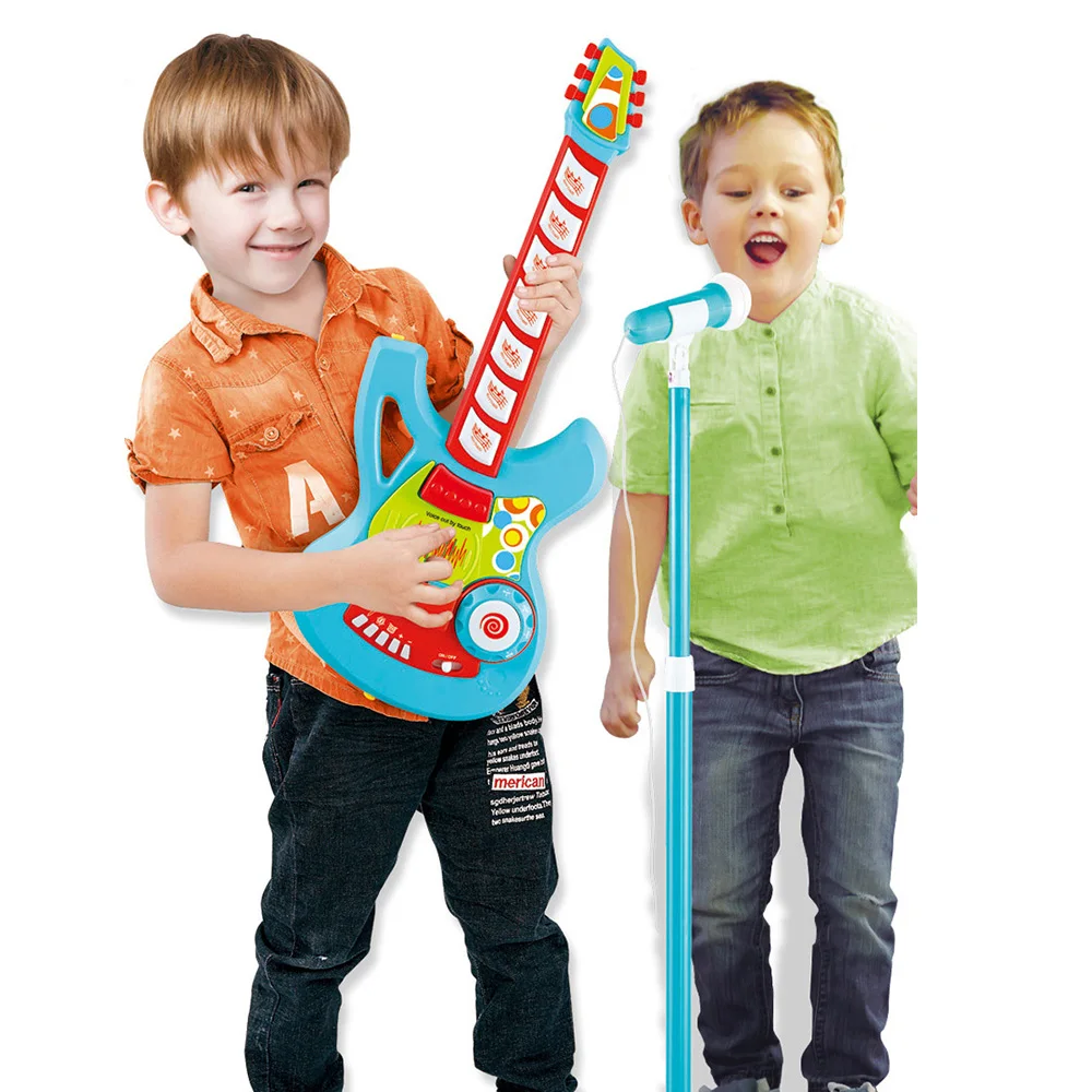 
wholesale children musical educational mini guitar toys for kids made in China 