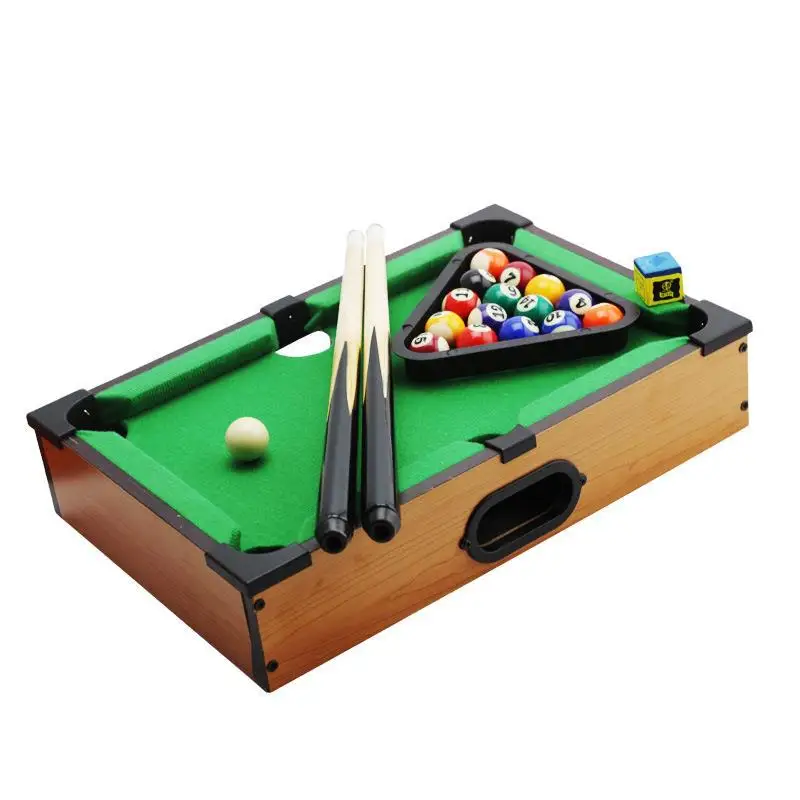 Xikuno Wholesale Popular Wooden Mini Kids Pool Table Set Customized Various Sizes Kids Pool Table