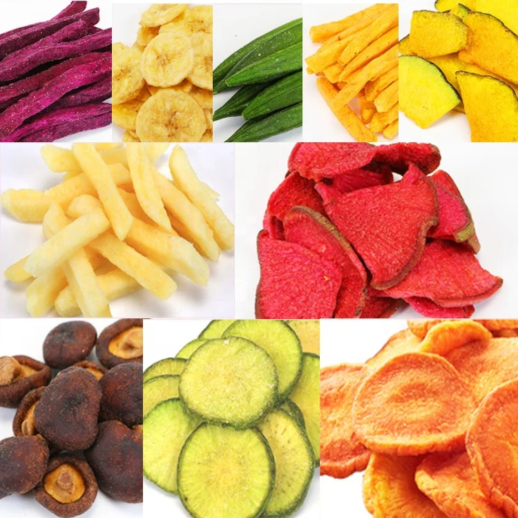 Dried Vegetables Snack Natural Fried Vacuum Package VF Dried Green Beans