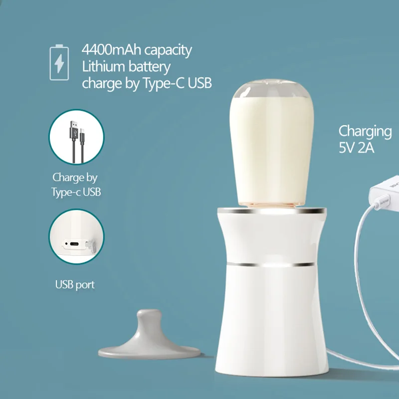 Электрическая Беспроводная Подогреватель детских бутылочек с USB портативная подогреватель молока для путешествий и улицы