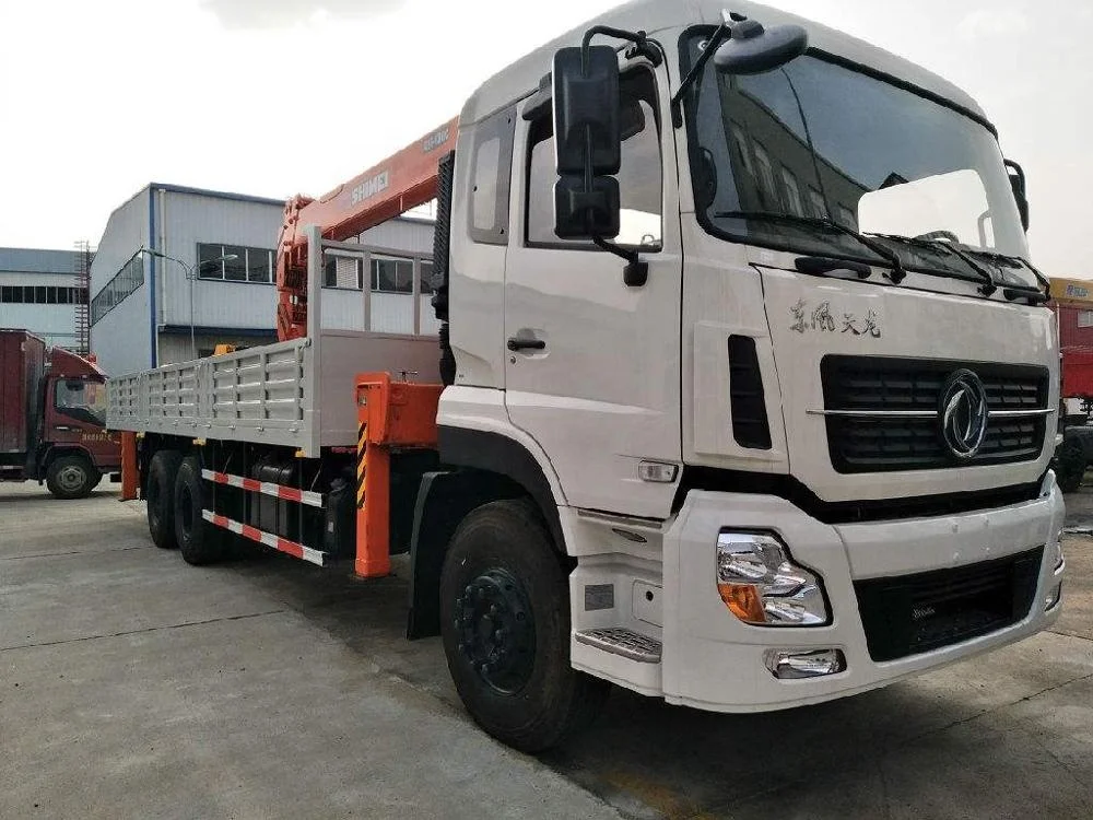 
new design 14 tons sps35000 hydraulic arm telescopic boom palfinger crane truck for hot sales 