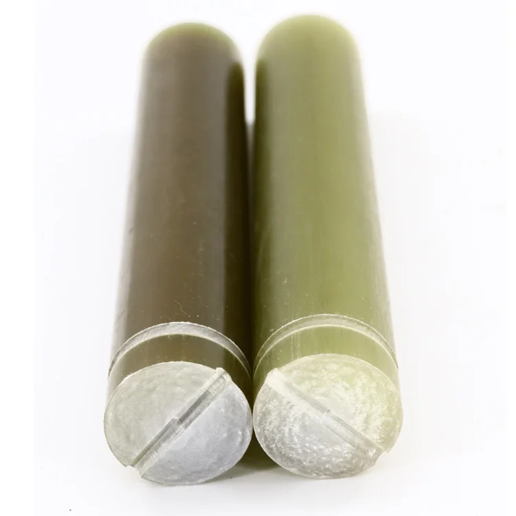 Corrosion Resistance ECR Pultrusion Fiberglass Solid FRP Glass Fiber Rod