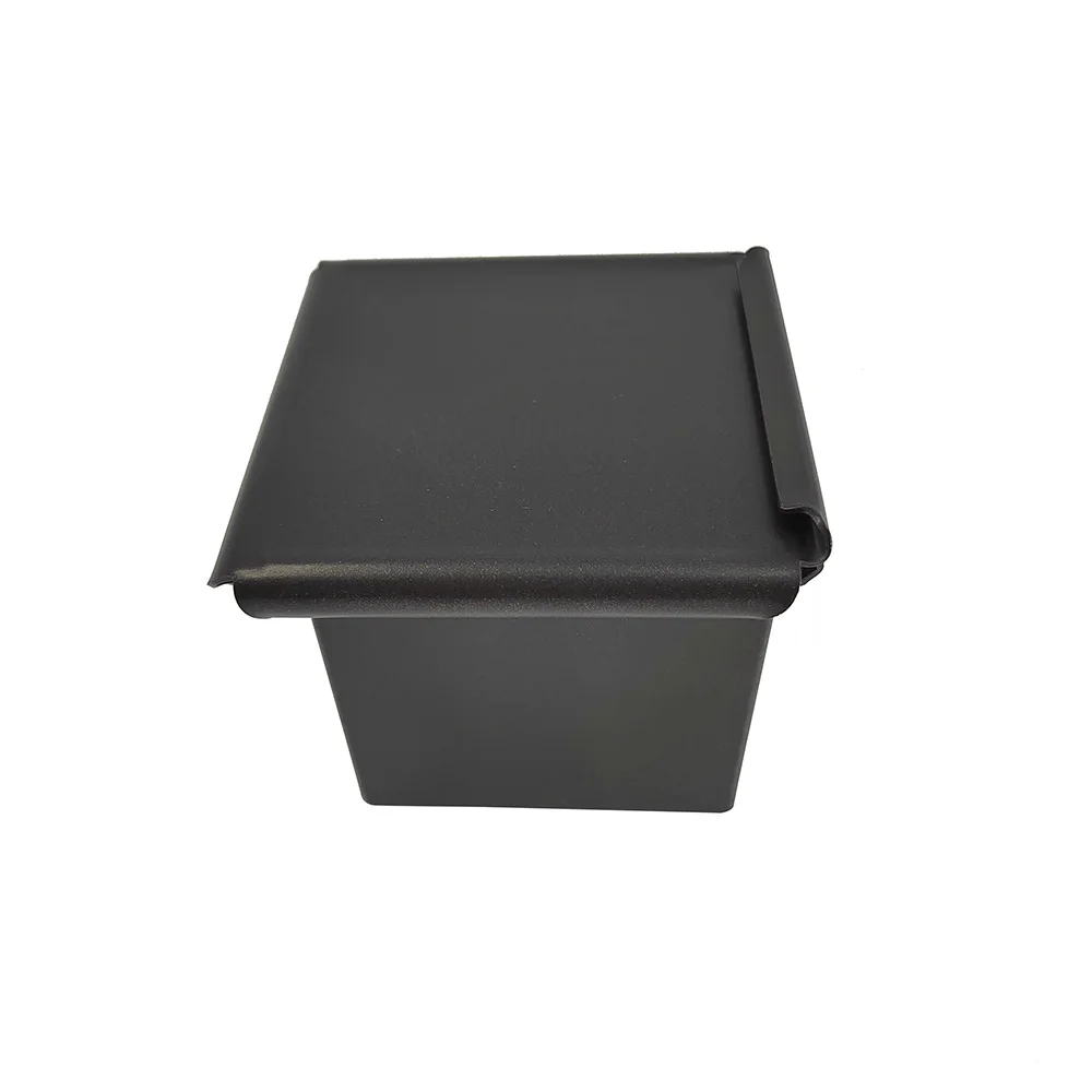 Wholesale Aluminum Non-stick mini Square Cube Loaf pan 5/6/7/8/9/10cm Bread Toast Baking Tin Pan mold with lid baking tool