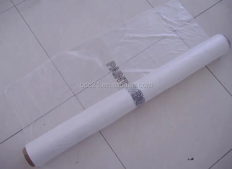 plastic sheeting for automotive paint protection, corona treated masking film