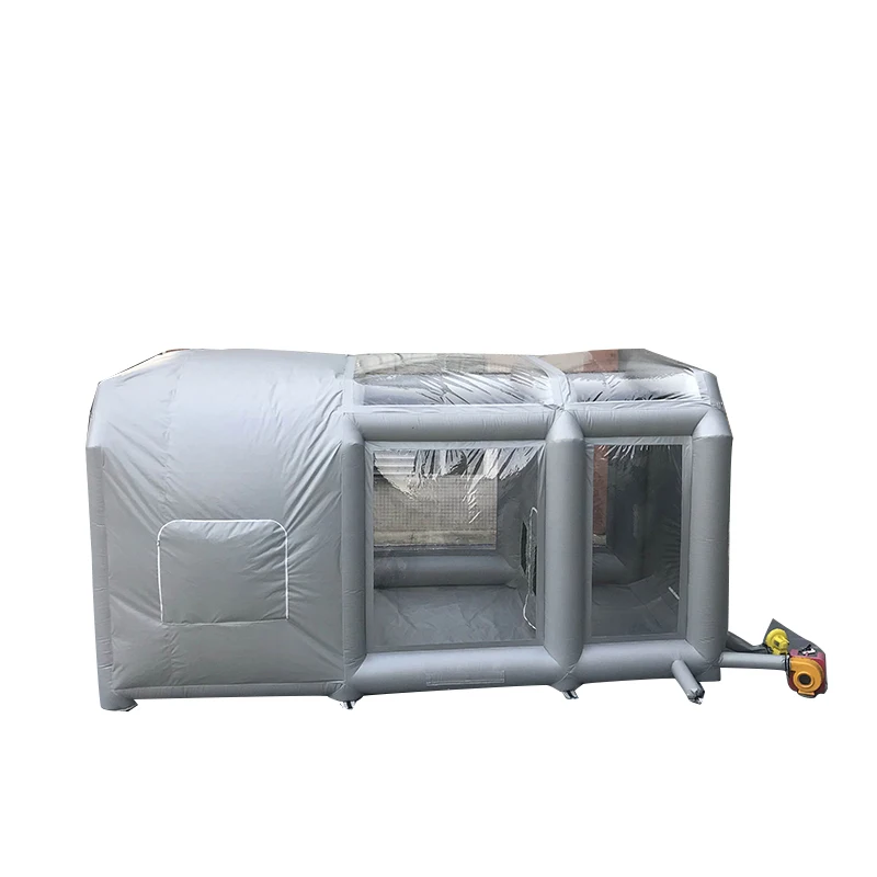 Factory price giant portable giant inflatable tent paint booth car cover garage inflatable spray tent