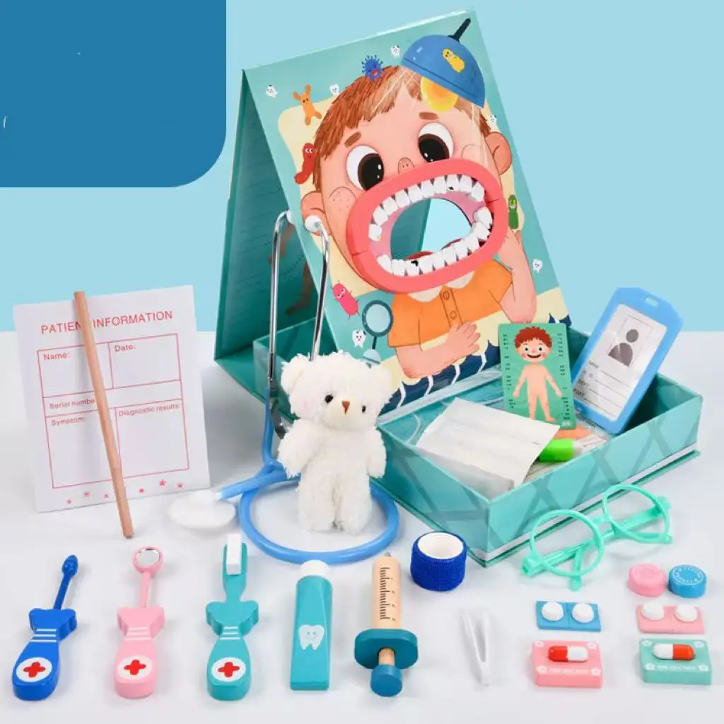Unisex Doctor Play set Mini Plastic Toy Set for Babies Featuring a Fun and Educational Doctor Toys