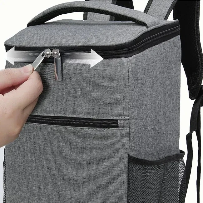 RPET Cooler Bag Backpack Beach Picnic Camping Insulated Cooler Bag